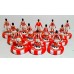 Subbuteo Andrew Table Soccer Olympiacos 1973-74 Greek Champions on WSB Professional bases